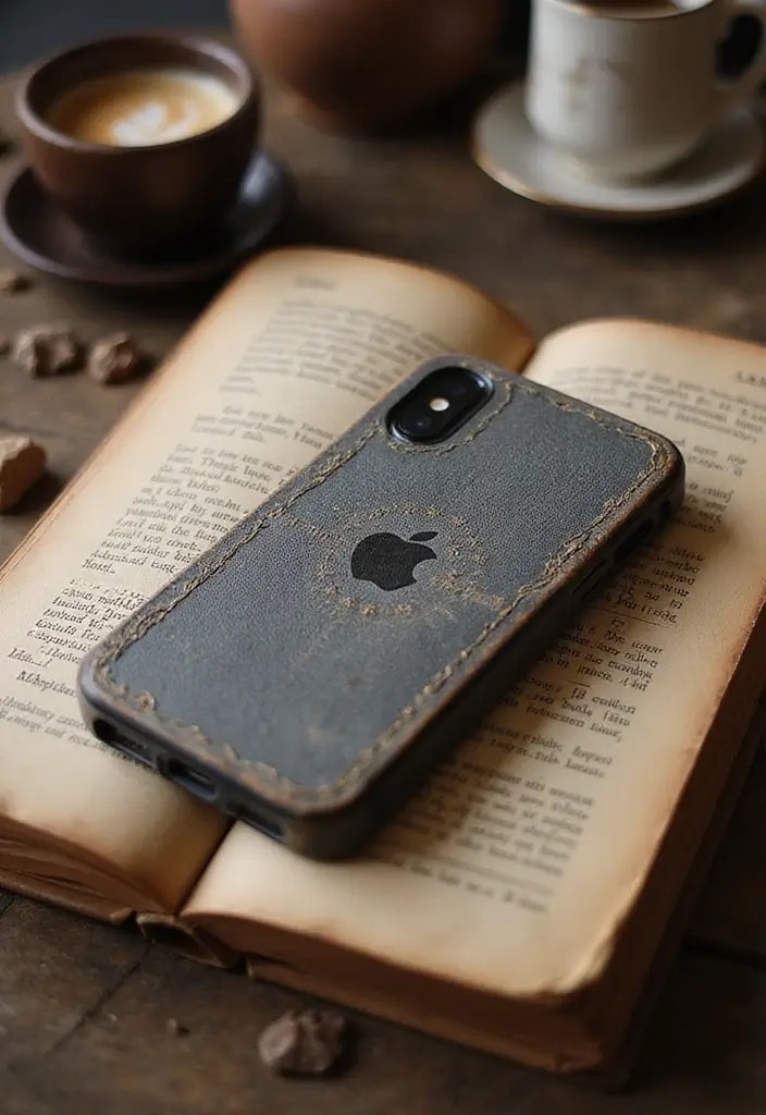 10 Cute iPhone Cases That Perfectly Match Every Aesthetic Girl’s Mood - 4. Vintage Vibes: Nostalgic Aesthetic
