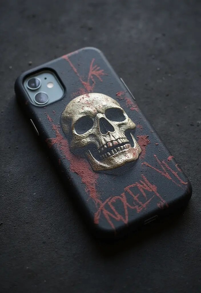 10 Cute iPhone Cases That Perfectly Match Every Aesthetic Girl’s Mood - 6. Edgy Aesthetic: Bold and Brave