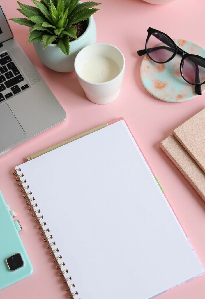 10 Girly Home Decor Pieces That Look Expensive (But Are Under $100) - 7. Chic Desk Accessories