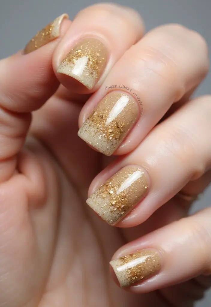 25 Stunning Nail Designs That'll Elevate Your Style Game (You Won't Believe #12!) - 21. Beach Sand