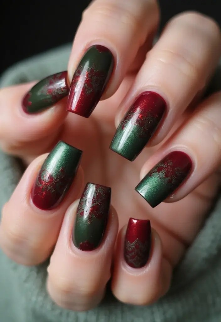 25 Stunning Nail Designs That'll Elevate Your Style Game (You Won't Believe #12!) - 25. Vintage Glam