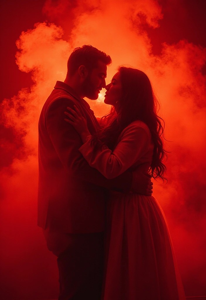 6 Aura Colors That Are Perfect Matches for Your Relationship Type! - 1. Red: The Flame of Passionate Relationships