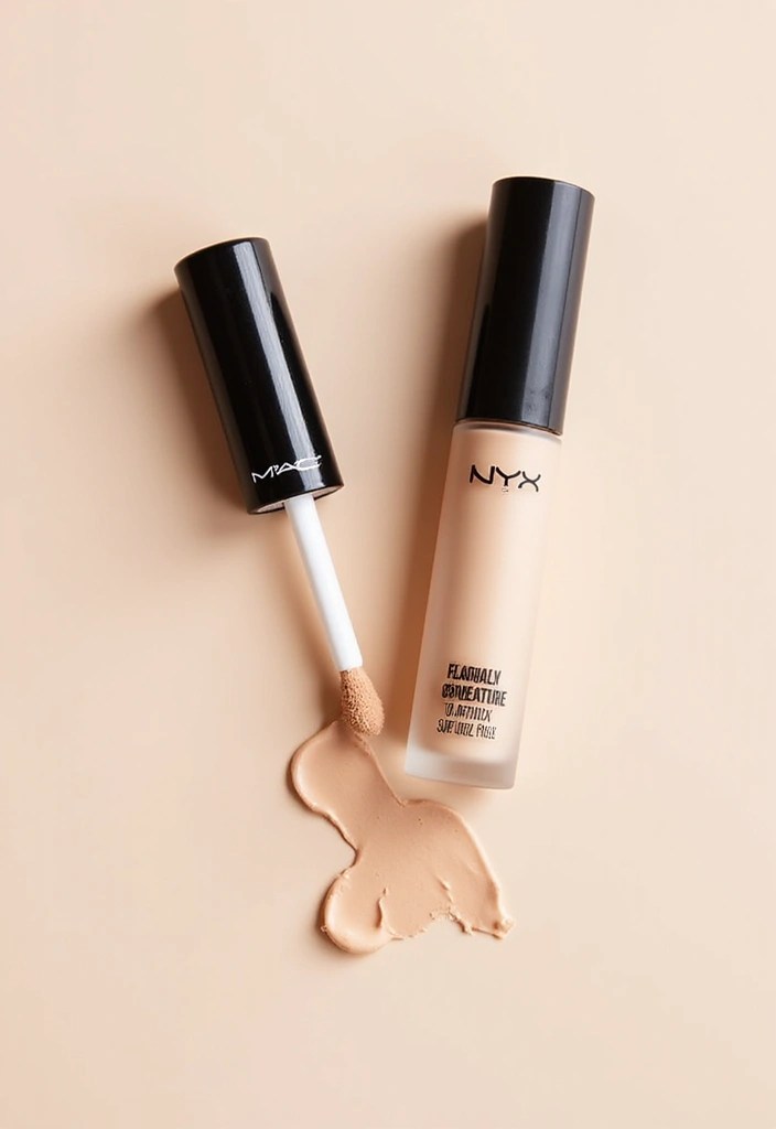 Affordable Beauty Dupes That Are Just as Cute as the Originals - 6. NYX HD Studio Photogenic Concealer vs. MAC Pro Longwear Concealer