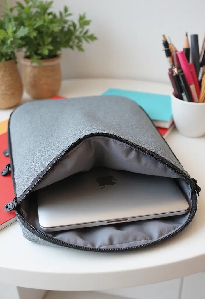 Chic iPad & Laptop Accessories That Totally Transform Your Study Vibe - 1. Sleek Laptop Sleeves