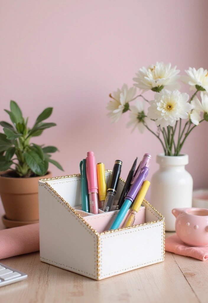 Discover the Chic Tech Gear You Need for a Stunning Desk Setup Glow-Up! - 2. Elegant Desk Organizer