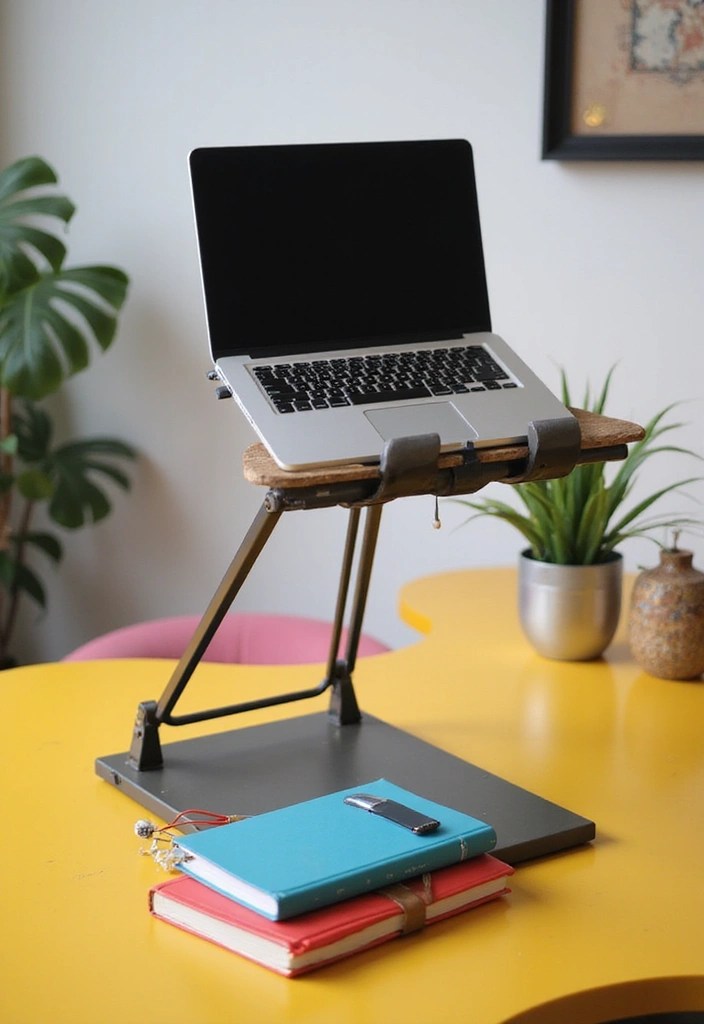 Discover the Chic Tech Gear You Need for a Stunning Desk Setup Glow-Up! - 3. Chic Laptop Stand