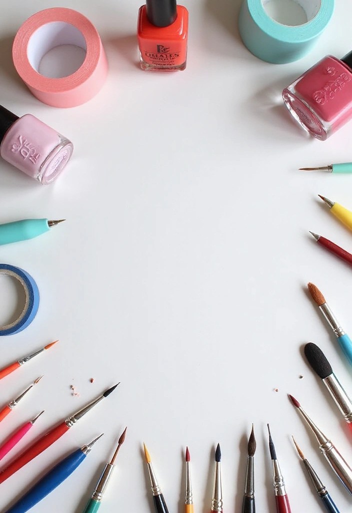 DIY Guide: How to Make Your Own Summer Polka-Dot Nails - Essential Tools for Polka-Dot Nails