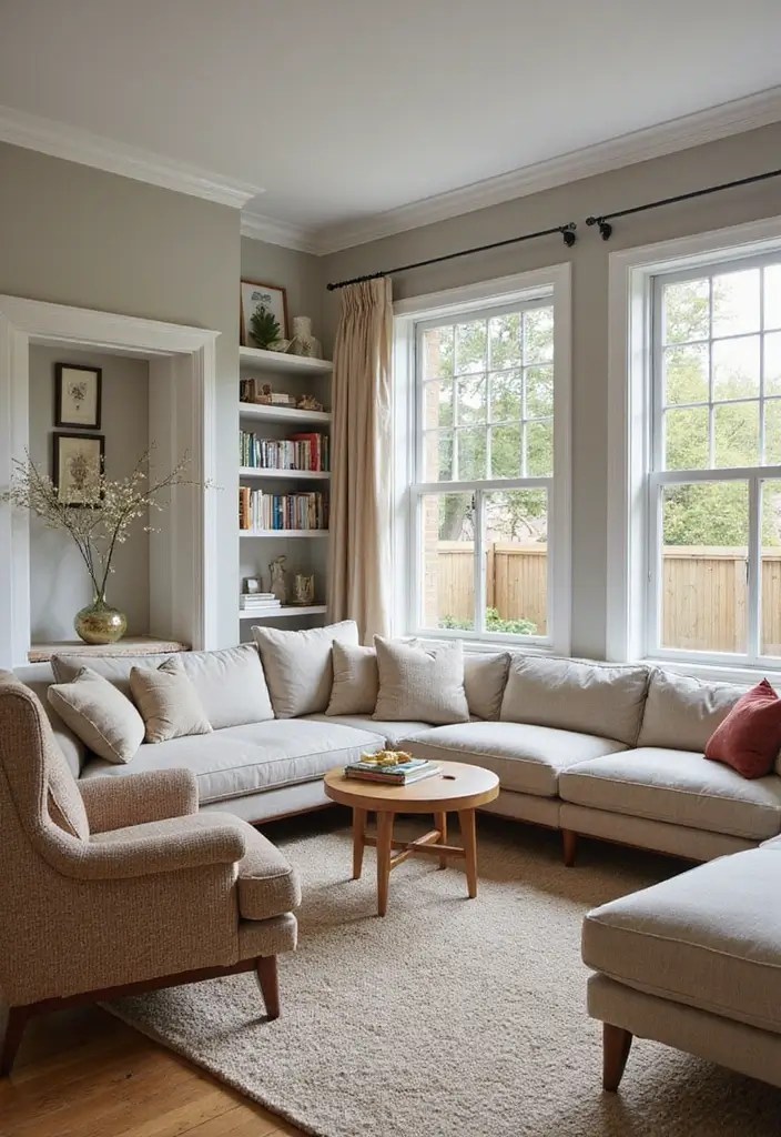 Step By Step: How to Create a Chic Living Room That Exudes Style and Comfort - 9. Create Cozy Zones