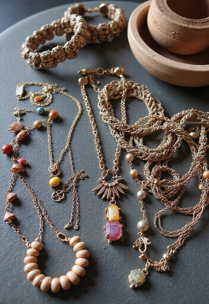 The Girly Pops Back-to-School Wardrobe Edit: Cute, Comfy, & Campus-Ready - 6. Layered Jewelry: Simple Yet Stylish